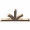 Ekena Millwork Richland Smooth Timber Gable Bracket, Douglas Fir, 48"W x 24"H x 3 1/2"D x 3 1/2"F, 12/12 Pitch GBW048X24X0404RIC00SDF - alternate 3